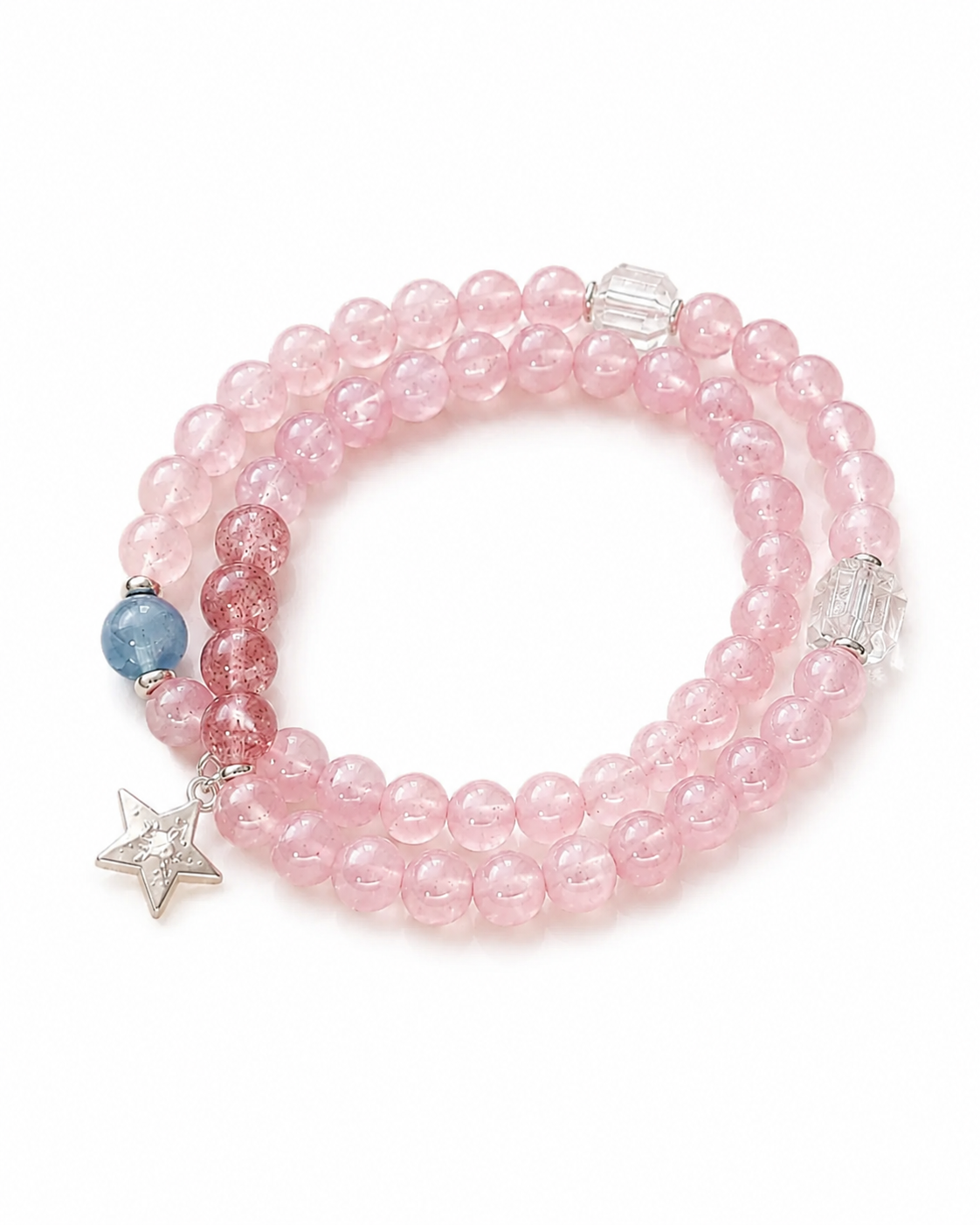 Rose Quartz Star Bracelet