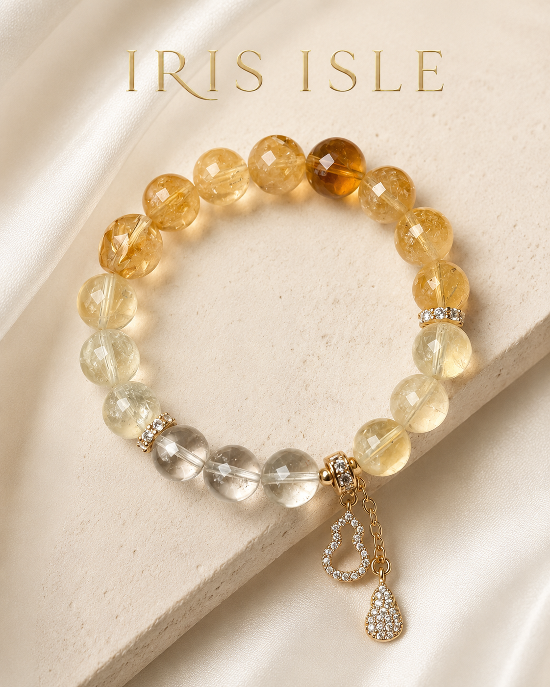 Golden Hour Crystal Bracelet
