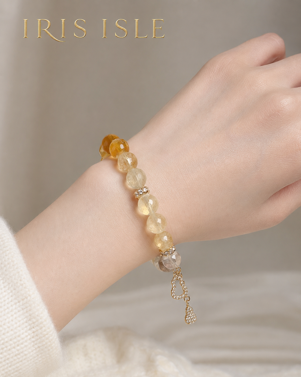 Golden Hour Crystal Bracelet